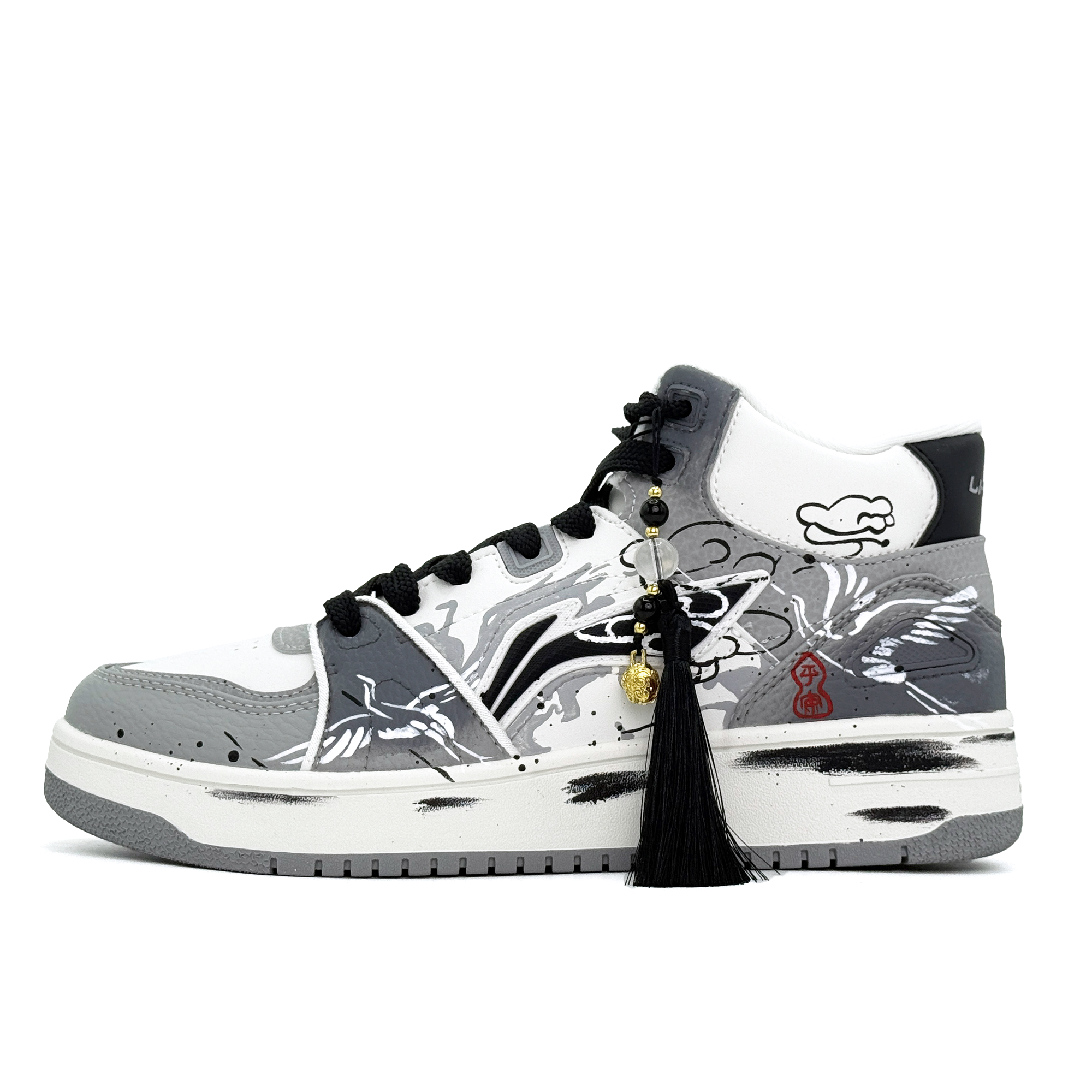 LINING Кроссовки Tianji HI Crane Abrasion Resistant Mid top мужские серые
LINING Кроссовки Tianji HI Crane Abrasion Resistant Mid top мужские серые