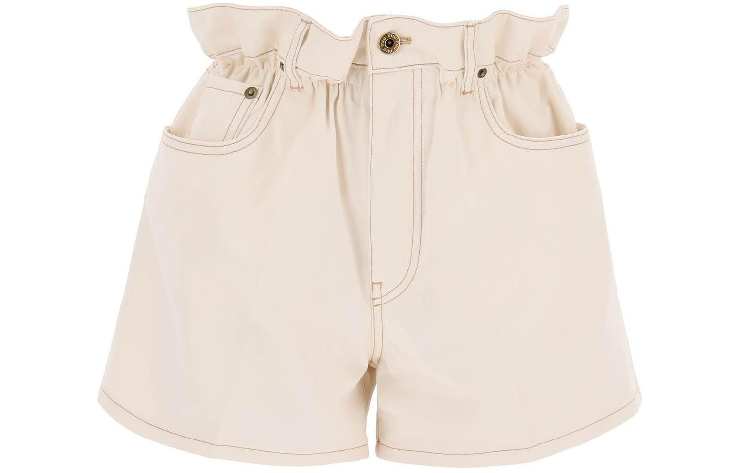 Шорты женские Miu Miu джинсовые, бежевый
Шорты женские Miu Miu джинсовые, бежевый