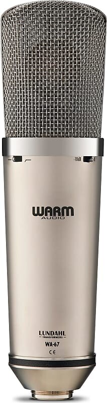 Конденсаторный микрофон Warm Audio WA-67 Large Diaphragm Multipattern Tube Condenser Microphone
Конденсаторный микрофон Warm Audio WA-67 Large Diaphragm Multipattern Tube Condenser Microphone
