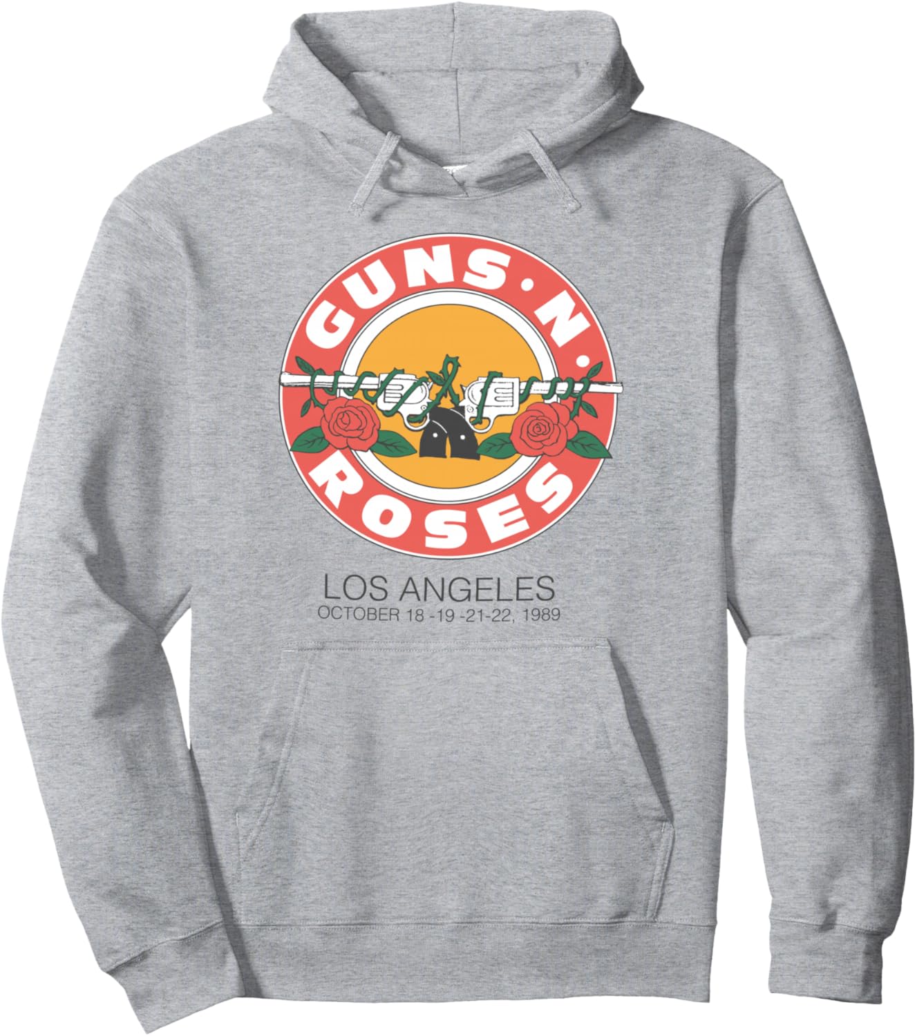 Официальная толстовка Guns N' Roses 1989 Bullet Seal LA, серая
Официальная толстовка Guns N' Roses 1989 Bullet Seal LA, серая