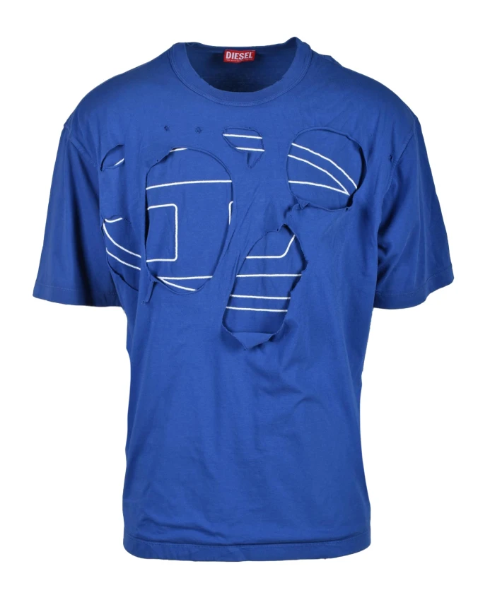 Хлопковая футболка Diesel, синий
Хлопковая футболка Diesel, синий