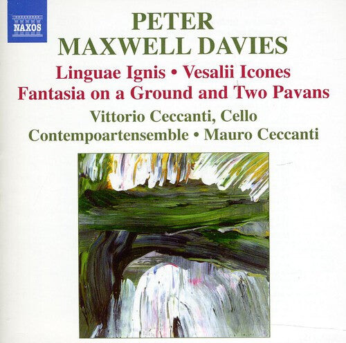 CD диск Davies / Vittorio Ceccanti / Contempoartensemble: Linguae Ignis / Vesalii Icones / Fantasia
CD диск Davies / Vittorio Ceccanti / Contempoartensemble: Linguae Ignis / Vesalii Icones / Fantasia