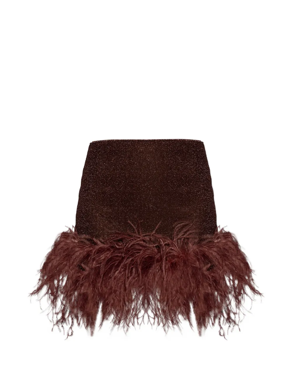 Мини-юбка с перьями Oséree, коричневый
Мини-юбка с перьями Oséree, коричневый