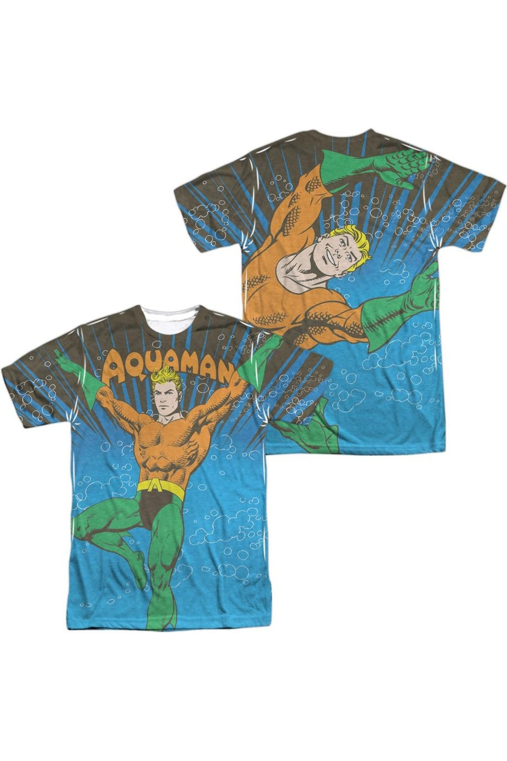 Футболка с коротким рукавом для взрослых из полиэстера DC Comics Underwater Sub (принт спереди/сзади) Gildan, белый
Футболка с коротким рукавом для взрослых из полиэстера DC Comics Underwater Sub (принт спереди/сзади) Gildan, белый