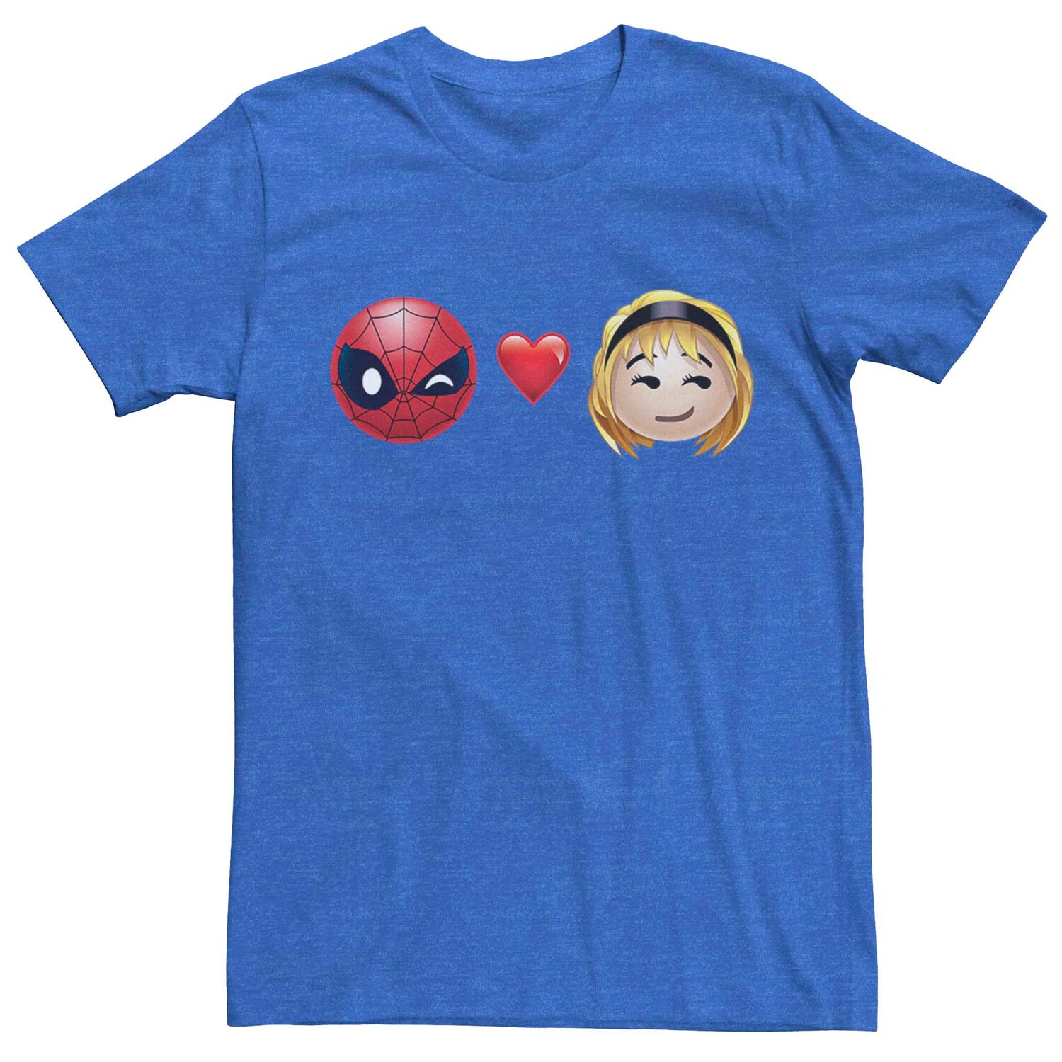 Мужская футболка Marvel Spider-Man Heart Gwen Stacy Emoji Licensed Character
Мужская футболка Marvel Spider-Man Heart Gwen Stacy Emoji Licensed Character