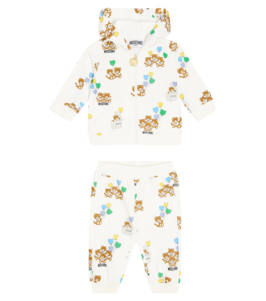 Детский хлопковый комплект худи и спортивные штаны Moschino Kids, 83437 - Cloud Toy Balloons
Детский хлопковый комплект худи и спортивные штаны Moschino Kids, 83437 - Cloud Toy Balloons