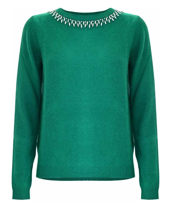 Свитер с круглым вырезом Kocca, зеленый
Свитер с круглым вырезом Kocca, зеленый