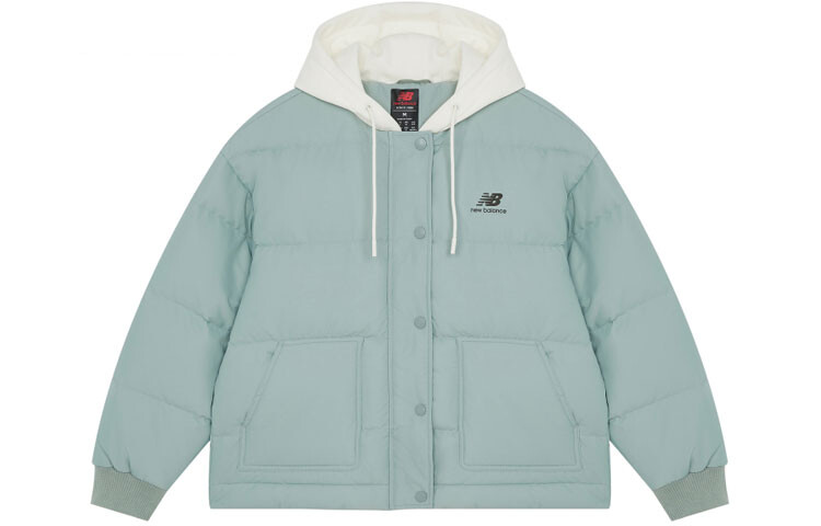 Пуховик женский светло-голубой New Balance
Пуховик женский светло-голубой New Balance