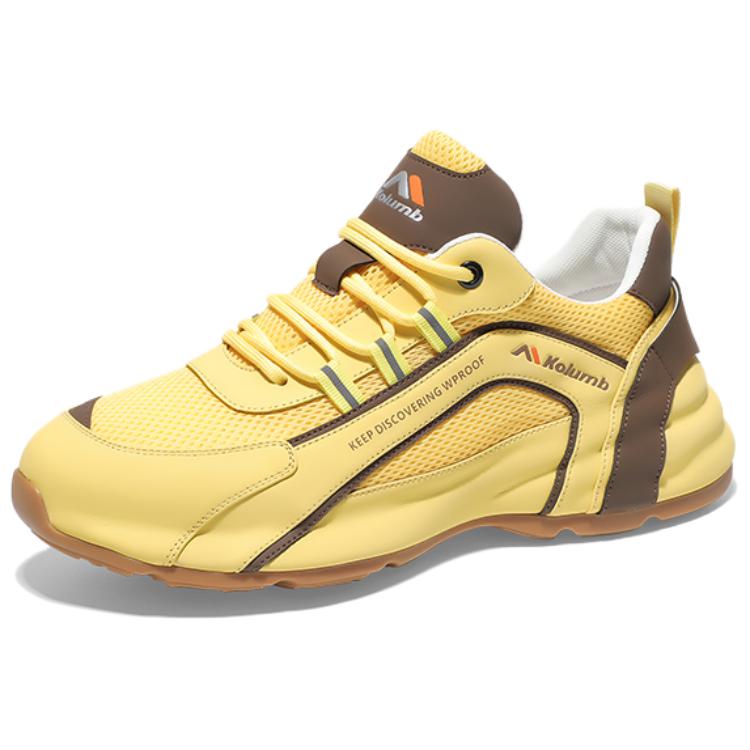 Kolumb Скользоустойчивые износостойкие дышащие низкие повседневные кроссовки мужские бело-синие - желтый кофе, цвет Yellow Coffee
Kolumb Скользоустойчивые износостойкие дышащие низкие повседневные кроссовки мужские бело-синие - желтый кофе, цвет Yellow Coffee