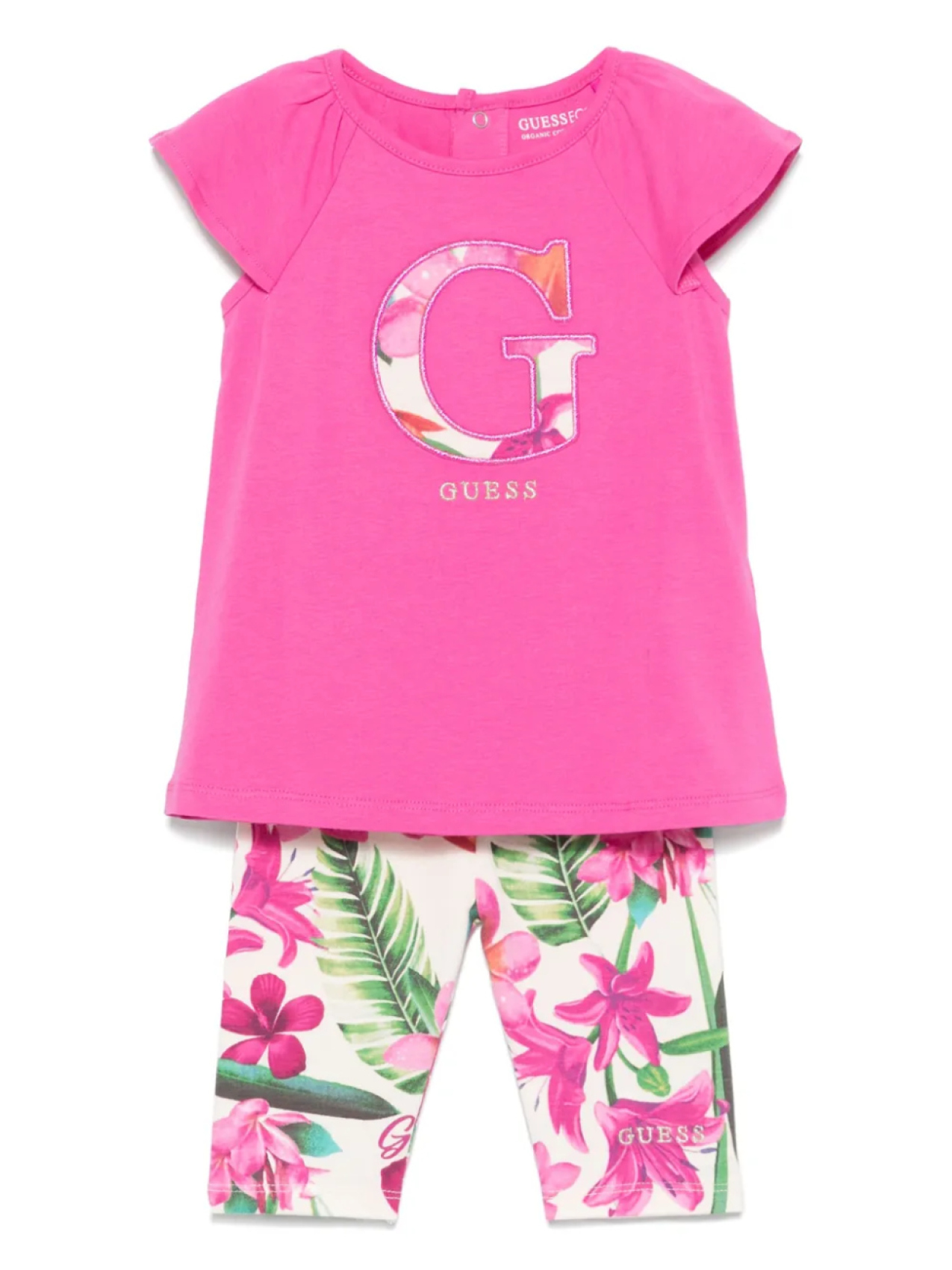 Комплект шорт с вышитым логотипом guess kids, розовый
Комплект шорт с вышитым логотипом guess kids, розовый