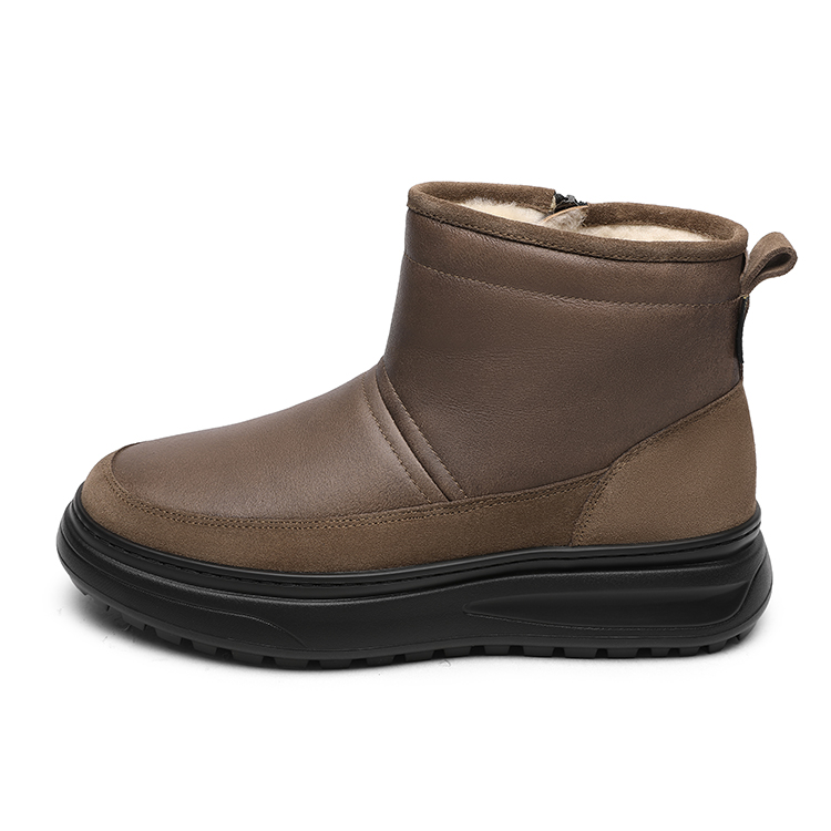 GOLDLION Теплые, нескользящие и износостойкие короткие зимние ботинки мужские коричневые
GOLDLION Теплые, нескользящие и износостойкие короткие зимние ботинки мужские коричневые