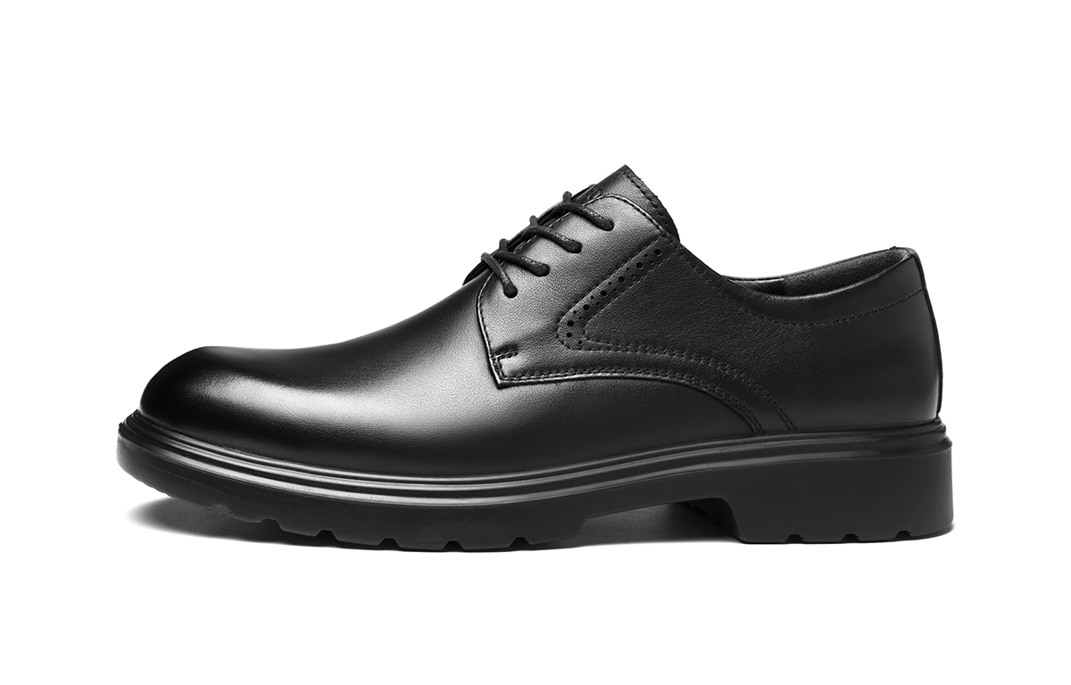 Мужские туфли HLA черные на низком каблуке
Мужские туфли HLA черные на низком каблуке