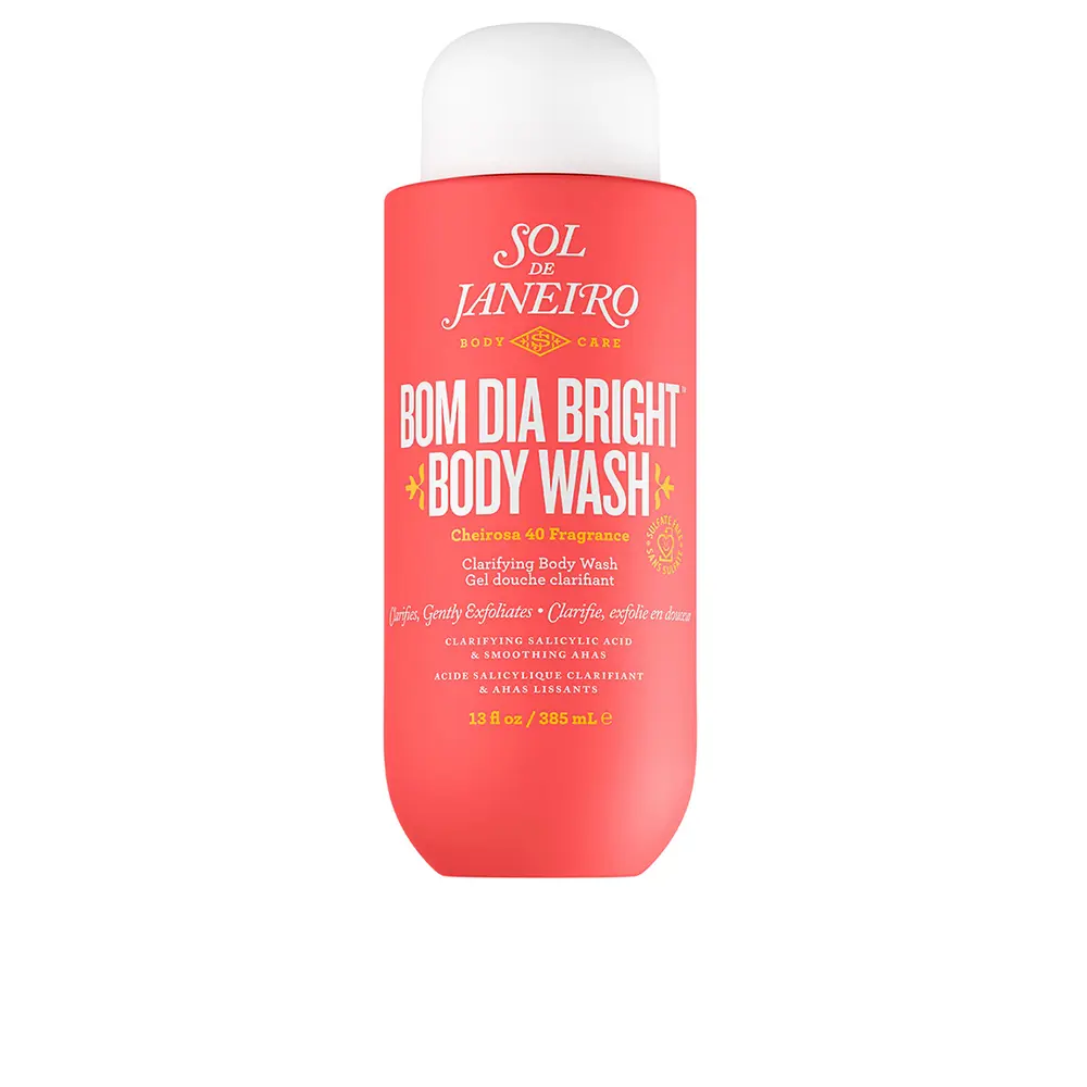Гель для душа Bom dia bright body wash Sol De Janeiro, 385 мл.
Гель для душа Bom dia bright body wash Sol De Janeiro, 385 мл.