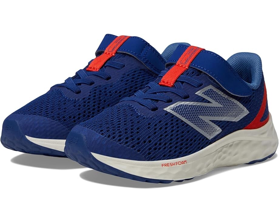 Кроссовки New Balance Kids Fresh Foam Arishi v4 Bungee Lace with Top Strap, цвет Inkwell/Neo Flame
Кроссовки New Balance Kids Fresh Foam Arishi v4 Bungee Lace with Top Strap, цвет Inkwell/Neo Flame