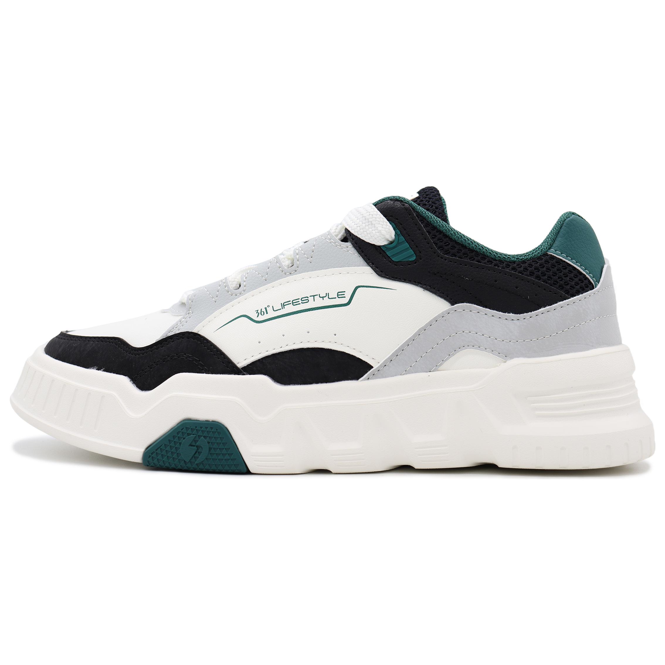 361° Кроссовки для скейтбординга мужские низкие, белые, зеленые, черные
361° Кроссовки для скейтбординга мужские низкие, белые, зеленые, черные