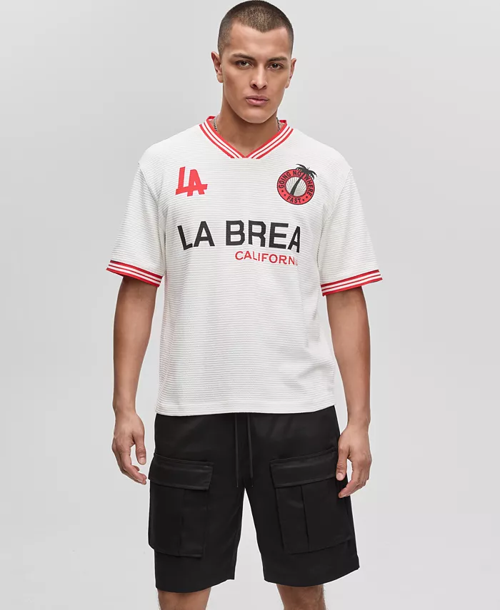 Мужская футболка с логотипом La Brea Relaxed Fit с коротким рукавом Mode of One, коричневый/бежевый
Мужская футболка с логотипом La Brea Relaxed Fit с коротким рукавом Mode of One, коричневый/бежевый