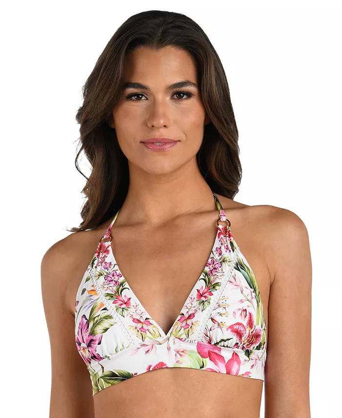 Женский полинезийский мягкий бикини-топ с бретелькой через шею La Blanca, мультиколор
Женский полинезийский мягкий бикини-топ с бретелькой через шею La Blanca, мультиколор