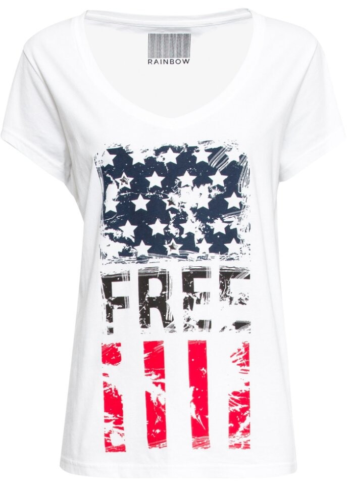 Рубашка с принтом Rainbow, белый
Рубашка с принтом Rainbow, белый