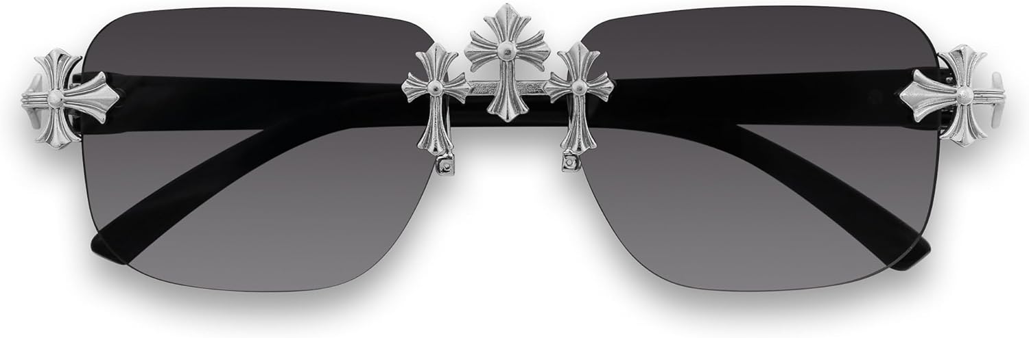 Классические солнцезащитные очки ICE STAR с тройным перекрестием в оправе – безрамочный дизайн для мужчин и женщин, роскошный подарок в стиле стритстайл, Silver With Smoking Gradient
Классические солнцезащитные очки ICE STAR с тройным перекрестием в оправе – безрамочный дизайн для мужчин и женщин, роскошный подарок в стиле стритстайл, Silver With Smoking Gradient