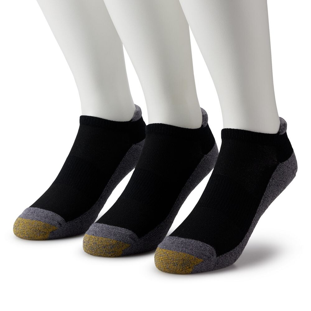 Набор из 3 мужских носков легкой компрессии GOLDTOE Wellness с вкладками-невидимками, цвет Black Gray
Набор из 3 мужских носков легкой компрессии GOLDTOE Wellness с вкладками-невидимками, цвет Black Gray