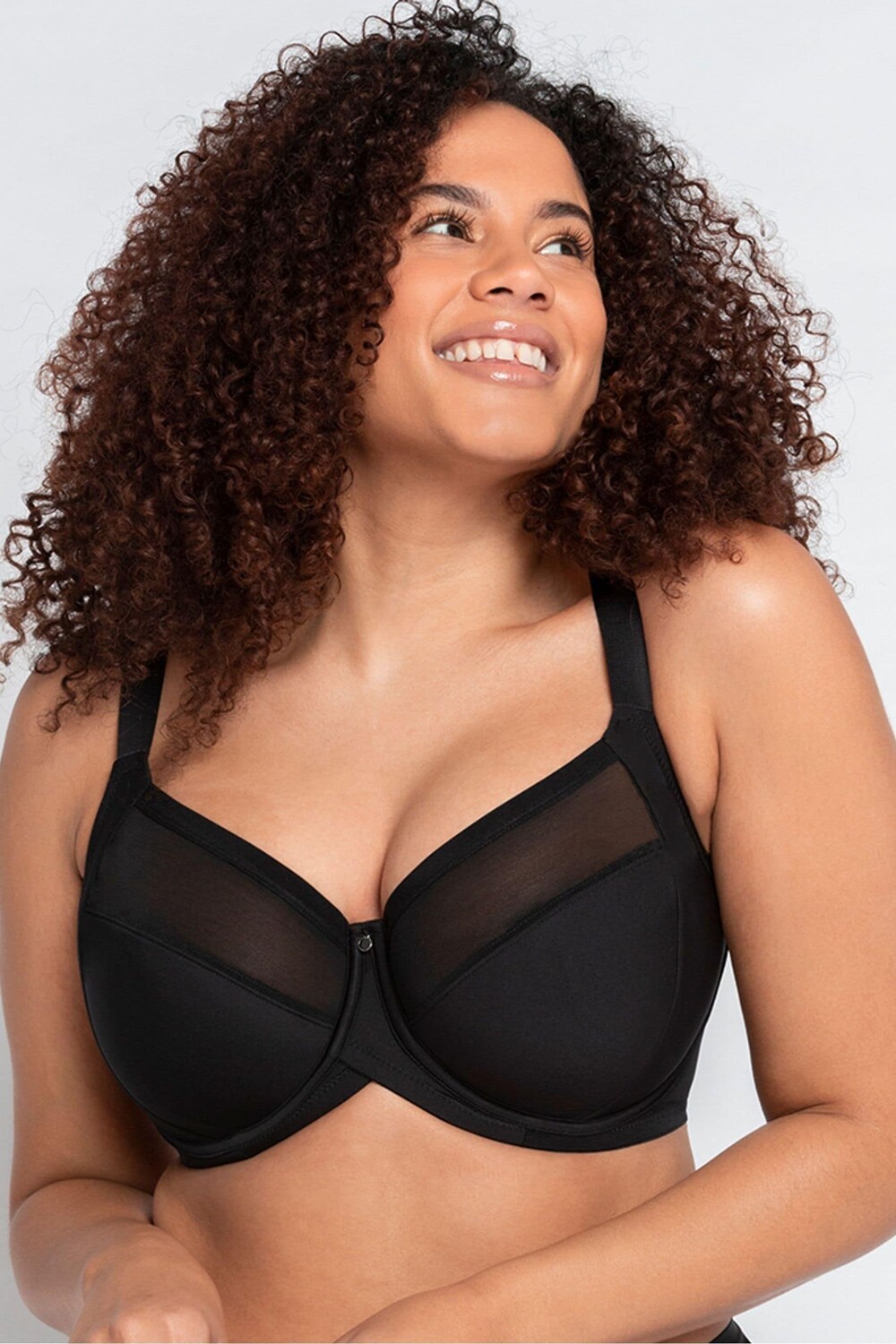 Замечательный бюстгальтер-балконет Curvy Kate, черный
Замечательный бюстгальтер-балконет Curvy Kate, черный