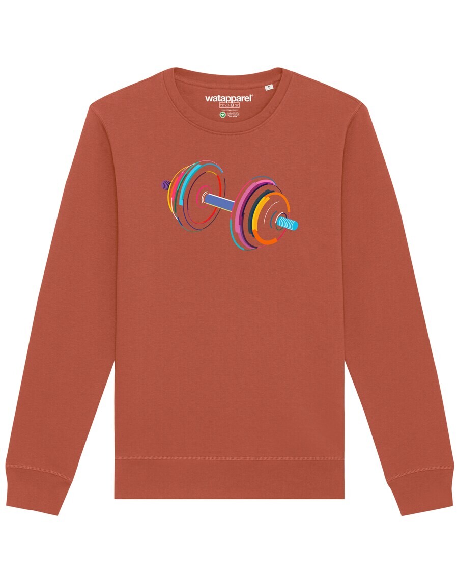 Свитер Watapparel Sweatshirt 80s Hantel, светло-коричневый 
Свитер Watapparel Sweatshirt 80s Hantel, светло-коричневый