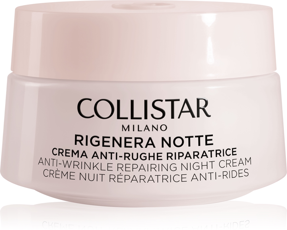 Ночной восстанавливающий крем против морщин Rigenera Collistar, 50 мл
Ночной восстанавливающий крем против морщин Rigenera Collistar, 50 мл