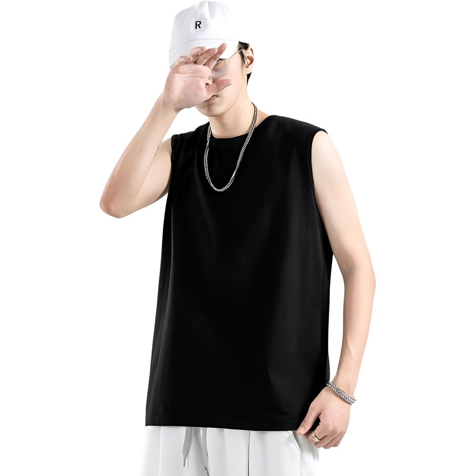 Футболка-майка Unisex TnTn, черная
Футболка-майка Unisex TnTn, черная