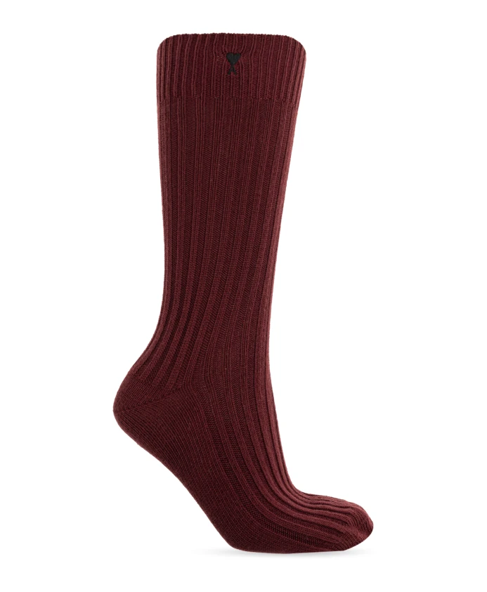 Носки с логотипом Ami Paris, красный
Носки с логотипом Ami Paris, красный