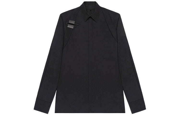 Рубашка мужская черная Givenchy, черный 
Рубашка мужская черная Givenchy, черный