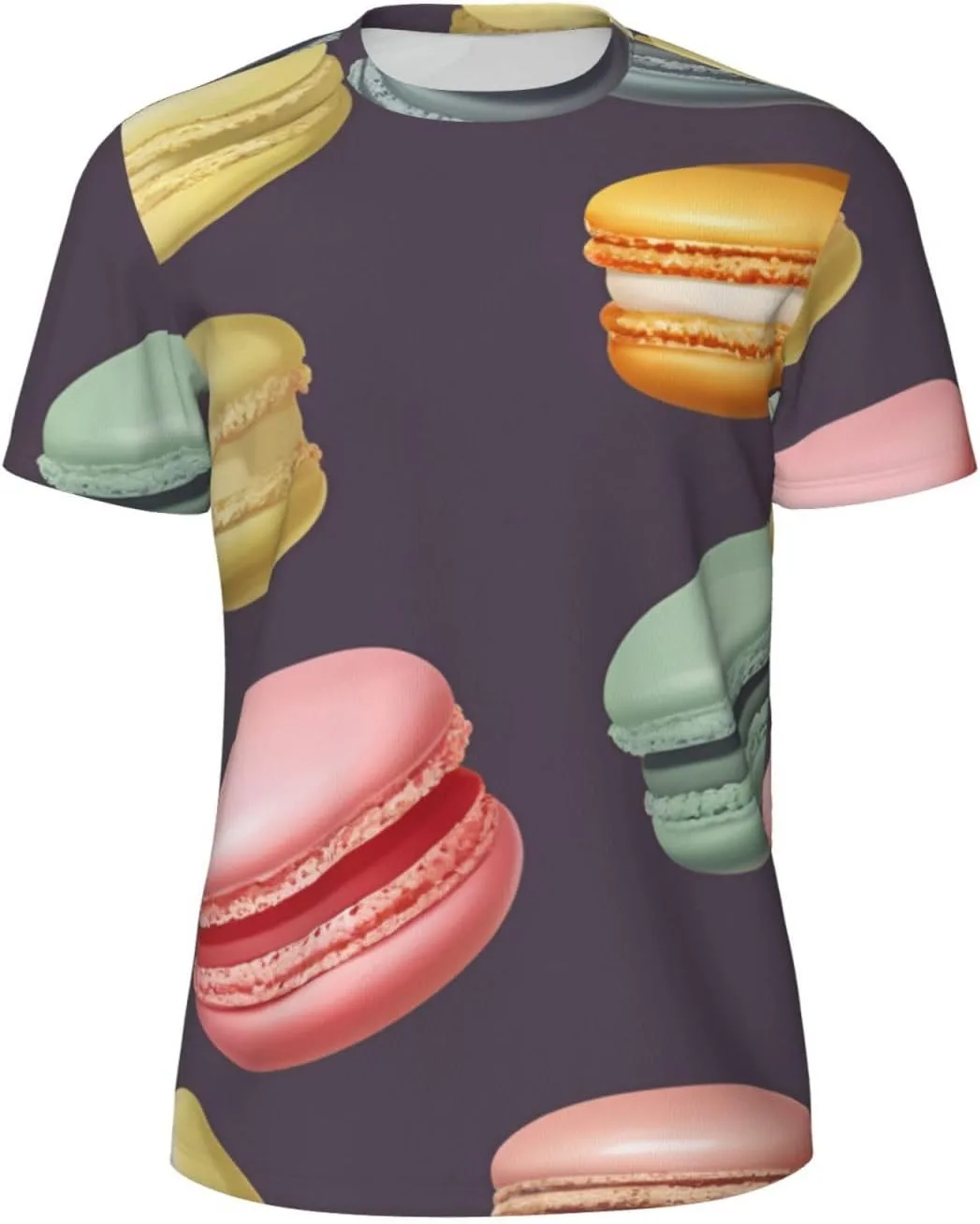 Футболка мужская летняя Macaron Biscuit Flavored Pastries Print, короткий рукав, легкая, дышащая SDFHU
Футболка мужская летняя Macaron Biscuit Flavored Pastries Print, короткий рукав, легкая, дышащая SDFHU