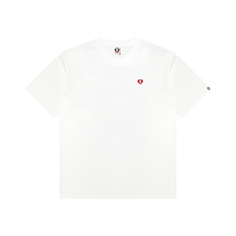 Футболка мужская с круглым вырезом, умеренный прямой крой Aape, белый whx
Футболка мужская с круглым вырезом, умеренный прямой крой Aape, белый whx