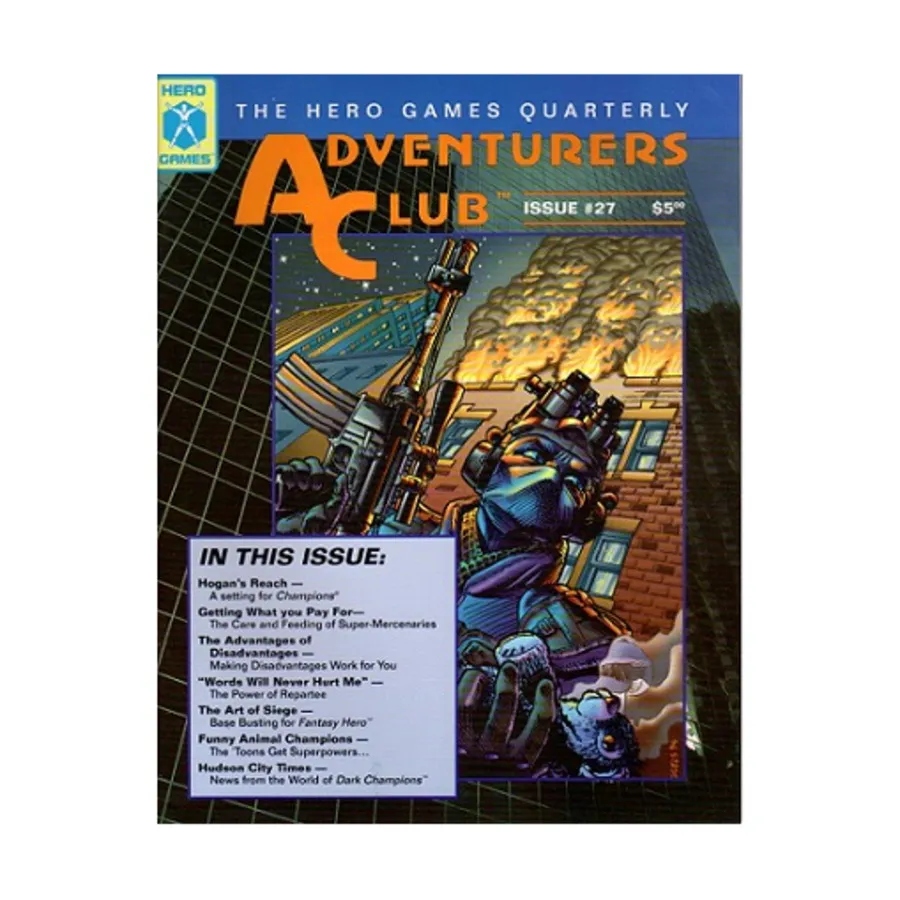 Журнал #27 "Hogan's Reach - Champions Setting", Adventurer's Club Magazine
Журнал #27 "Hogan's Reach - Champions Setting", Adventurer's Club Magazine