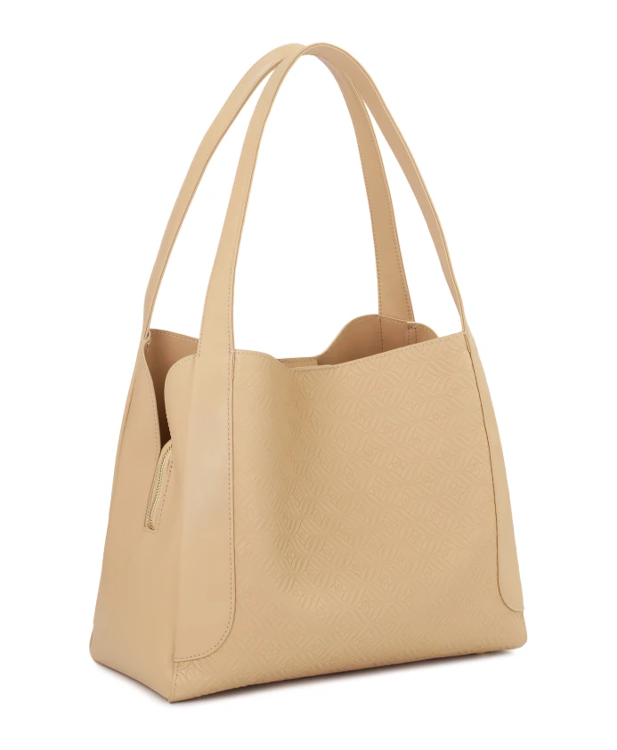 Бежевая сумка через плечо свободного кроя Kazar, бежевый
Бежевая сумка через плечо свободного кроя Kazar, бежевый