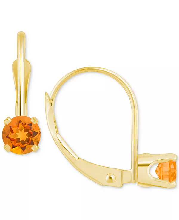Серьги с аметистом-солитером (1/2 карата) из 14-каратного золота (также с дополнительными драгоценными камнями) Macy'S, citrine
Серьги с аметистом-солитером (1/2 карата) из 14-каратного золота (также с дополнительными драгоценными камнями) Macy'S, citrine