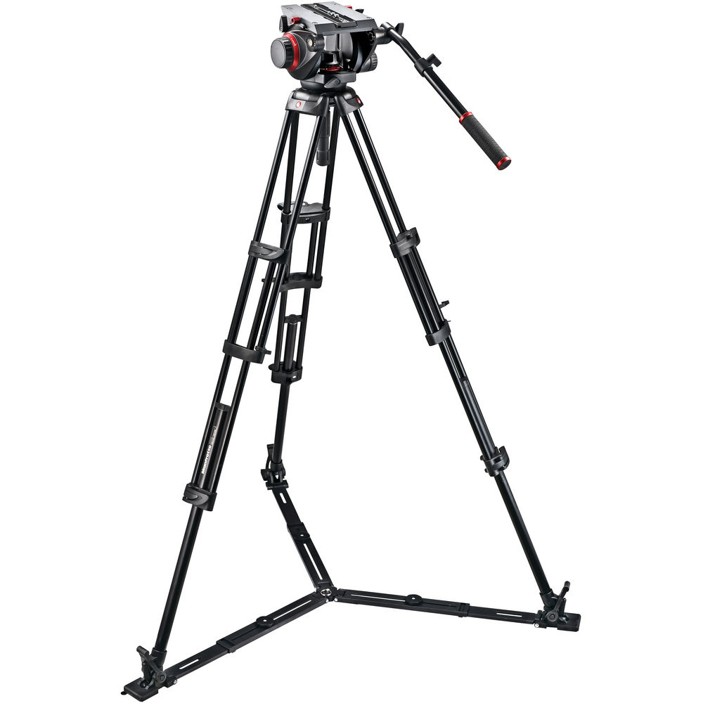 Видеоголовка Manfrotto 509HD и алюминиевый штатив 545GB Pro Ground-Twin Kit 100
Видеоголовка Manfrotto 509HD и алюминиевый штатив 545GB Pro Ground-Twin Kit 100