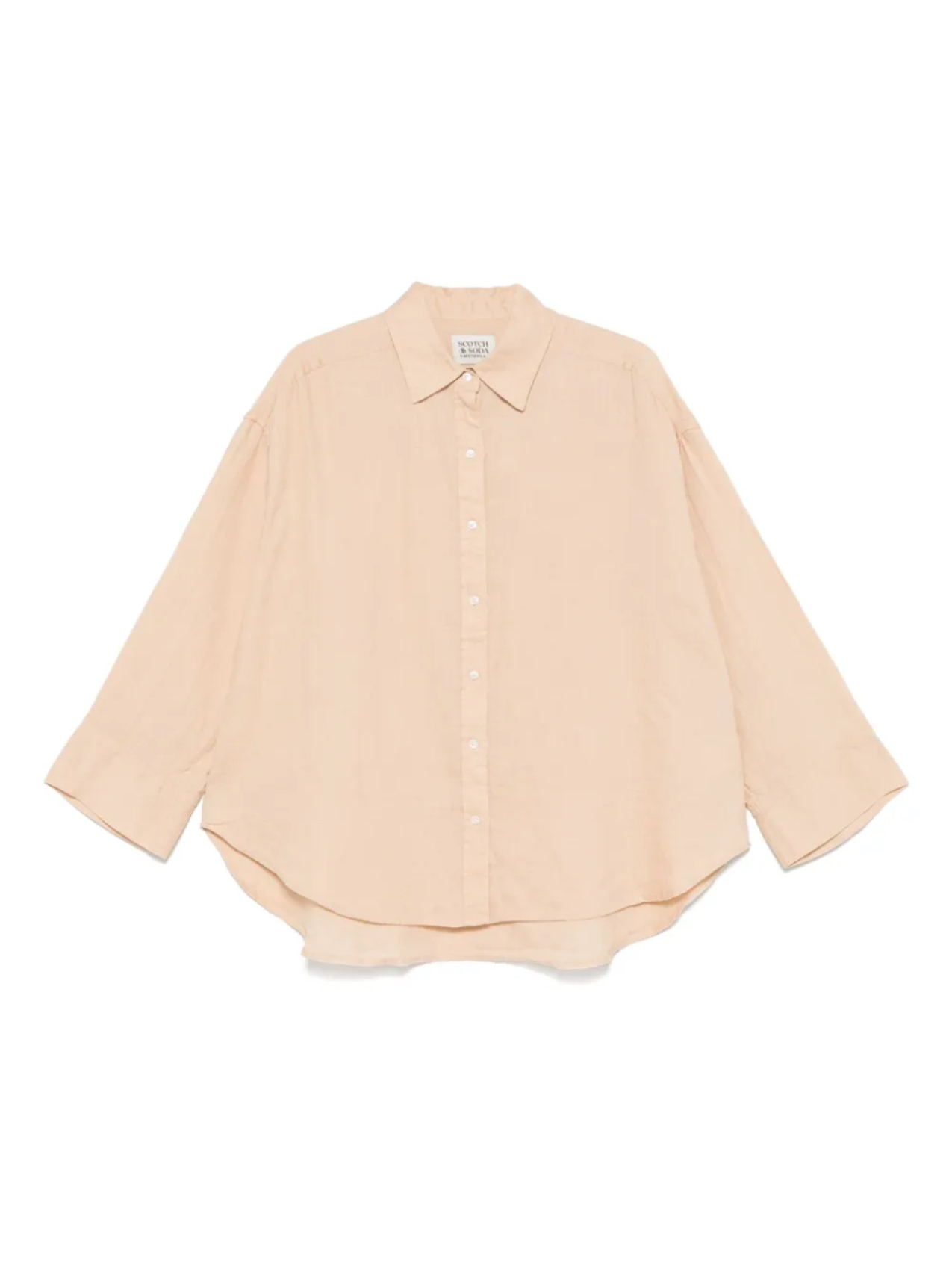 Scotch & Soda льняная рубашка, коричневый
Scotch & Soda льняная рубашка, коричневый