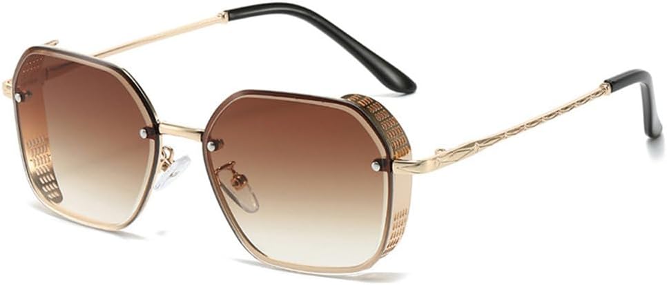 Солнцезащитные очки UV400 с градиентными линзами в стиле панк и металлик, для женщин и мужчин, для бега и занятий спортом на открытом воздухе UYPTK, Gold-gradientbrown
Солнцезащитные очки UV400 с градиентными линзами в стиле панк и металлик, для женщин и мужчин, для бега и занятий спортом на открытом воздухе UYPTK, Gold-gradientbrown