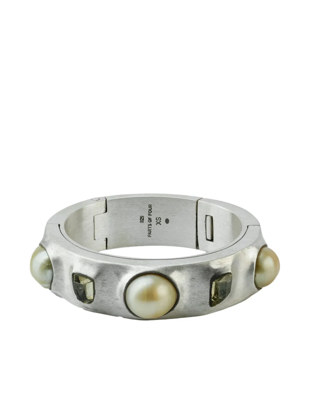 Браслет с украшением в виде жемчуга Sistema Parts Of Four, серебристый
Браслет с украшением в виде жемчуга Sistema Parts Of Four, серебристый
