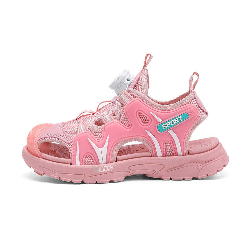 Детские сандалии с низким верхом, дышащие, противоскользящие и износостойкие, с отскоком SNOOPY, розовый
Детские сандалии с низким верхом, дышащие, противоскользящие и износостойкие, с отскоком SNOOPY, розовый