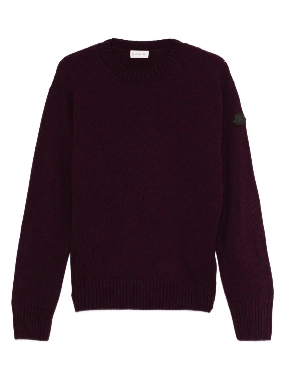 Свитер с круглым вырезом и нашивкой-логотипом MONCLER, фиолетовый
Свитер с круглым вырезом и нашивкой-логотипом MONCLER, фиолетовый
