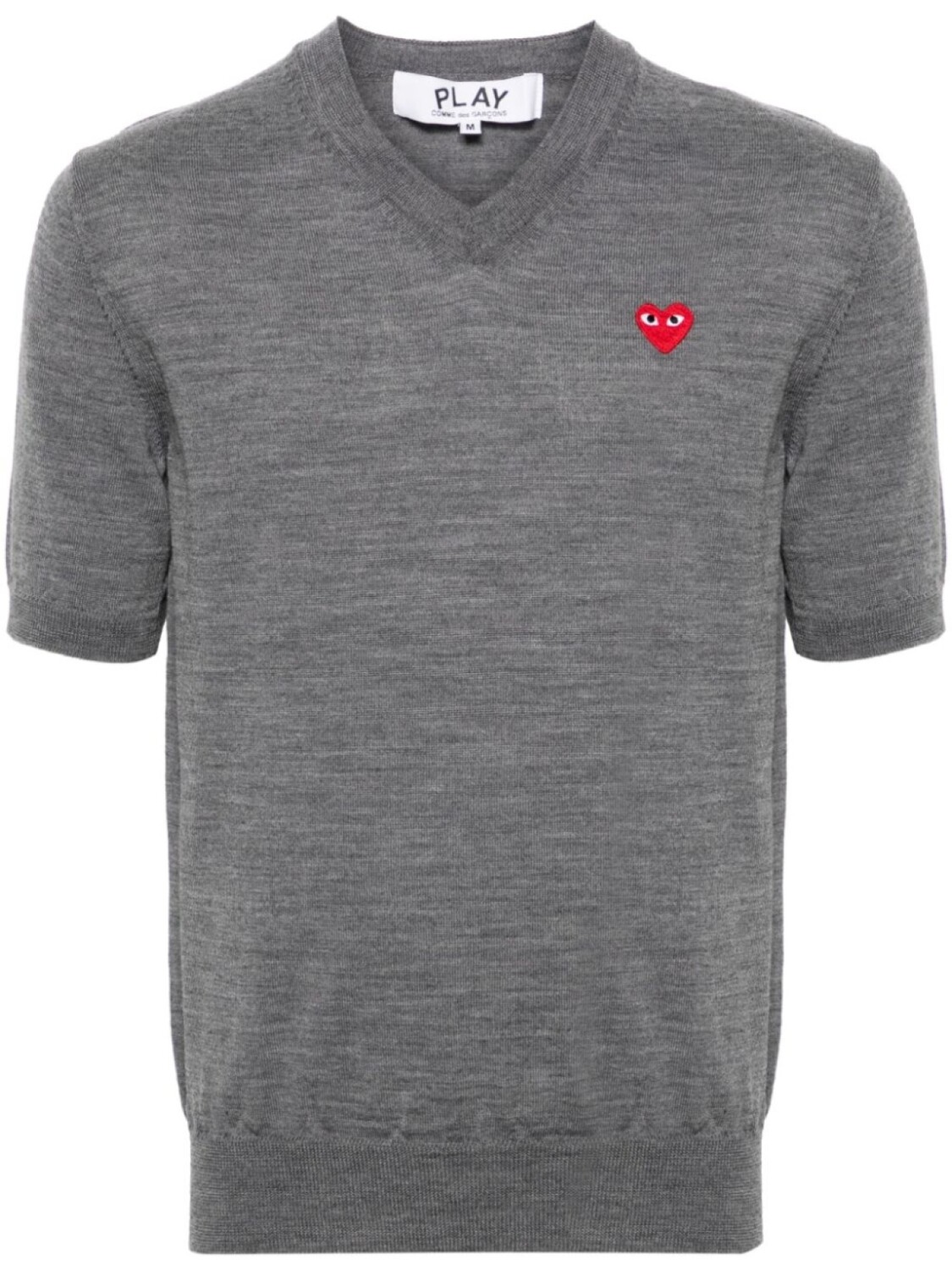 Шерстяной джемпер с нашивкой Comme Des Garçons Play, серый
Шерстяной джемпер с нашивкой Comme Des Garçons Play, серый