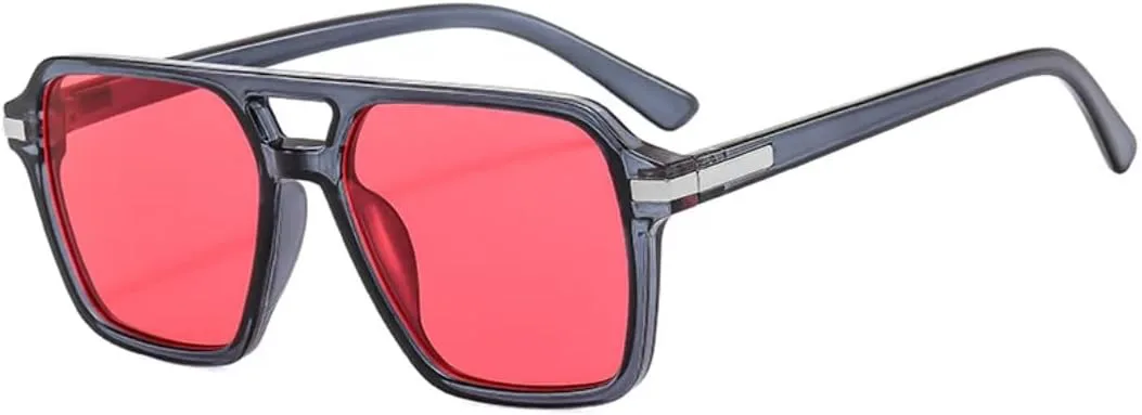 Солнцезащитные очки с защитой UV400 | Двойная перемычка, градиентные линзы | для женщин и мужчин, для занятий спортом на открытом воздухе и вождения DSVIGF, Grey Red
Солнцезащитные очки с защитой UV400 | Двойная перемычка, градиентные линзы | для женщин и мужчин, для занятий спортом на открытом воздухе и вождения DSVIGF, Grey Red