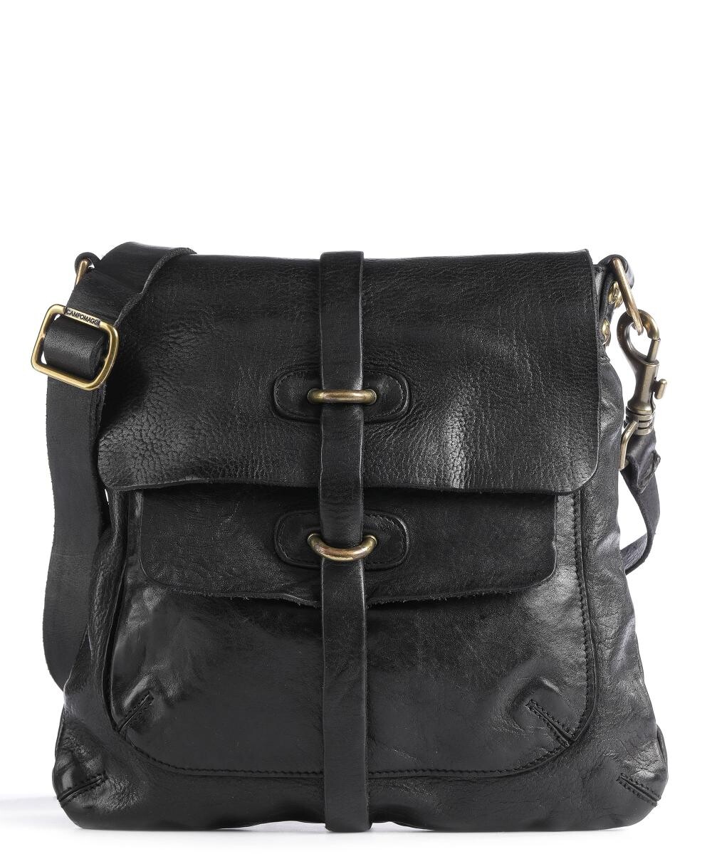 Сумка через плечо Lavata из зернистой яловой кожи. Campomaggi, черный
Сумка через плечо Lavata из зернистой яловой кожи. Campomaggi, черный