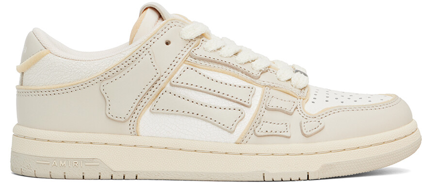 Низкие кроссовки Collegiate Skel Top в серо-коричневых и белых тонах AMIRI
Низкие кроссовки Collegiate Skel Top в серо-коричневых и белых тонах AMIRI