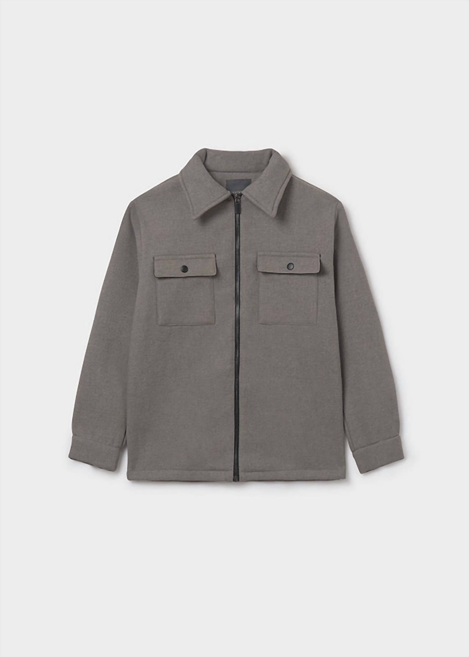 Mayoral Детская куртка с откидными карманами и воротником, цвет Rock Vigore
Mayoral Детская куртка с откидными карманами и воротником, цвет Rock Vigore