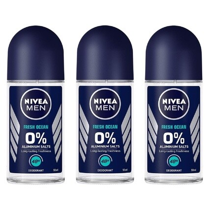 Мужской шариковый дезодорант Nivea Fresh Ocean, 1,7 унции, 50 мл
Мужской шариковый дезодорант Nivea Fresh Ocean, 1,7 унции, 50 мл