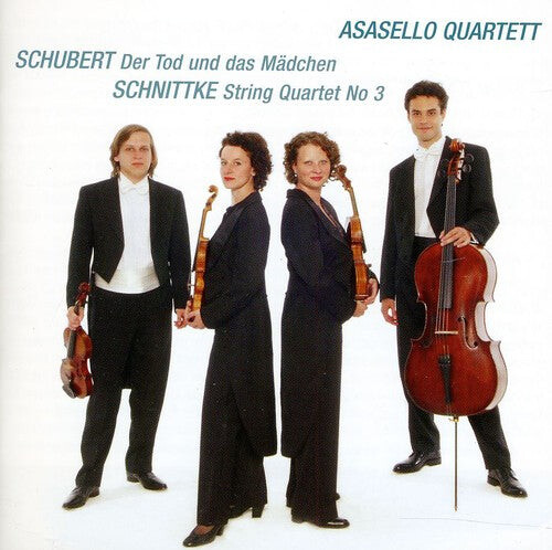 CD диск Schubert / Schnittke / Asasello Quartet: Death & the Maiden & Quartet 3
CD диск Schubert / Schnittke / Asasello Quartet: Death & the Maiden & Quartet 3