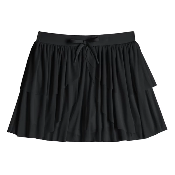 Юбка-бабочка из сетки для девочек 7-16 лет Rewind, черный 
Юбка-бабочка из сетки для девочек 7-16 лет Rewind, черный