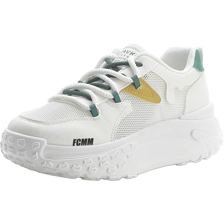 Дышащие повседневные детские кроссовки для подростков FCMM, белый/зеленый
Дышащие повседневные детские кроссовки для подростков FCMM, белый/зеленый